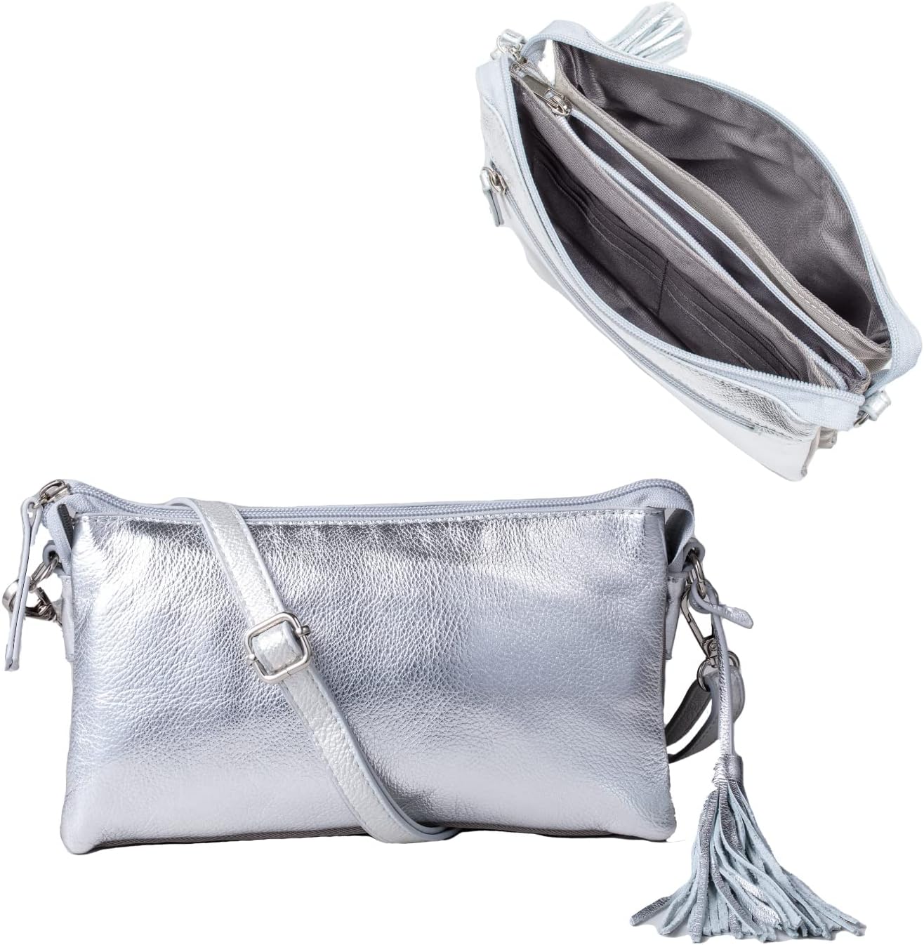 IMAI BAG Since 1977 QUAY 99366 Wallet Shoulder Wallet Bag, Genuine Leather, Women's Pouch, Cowhide Leather