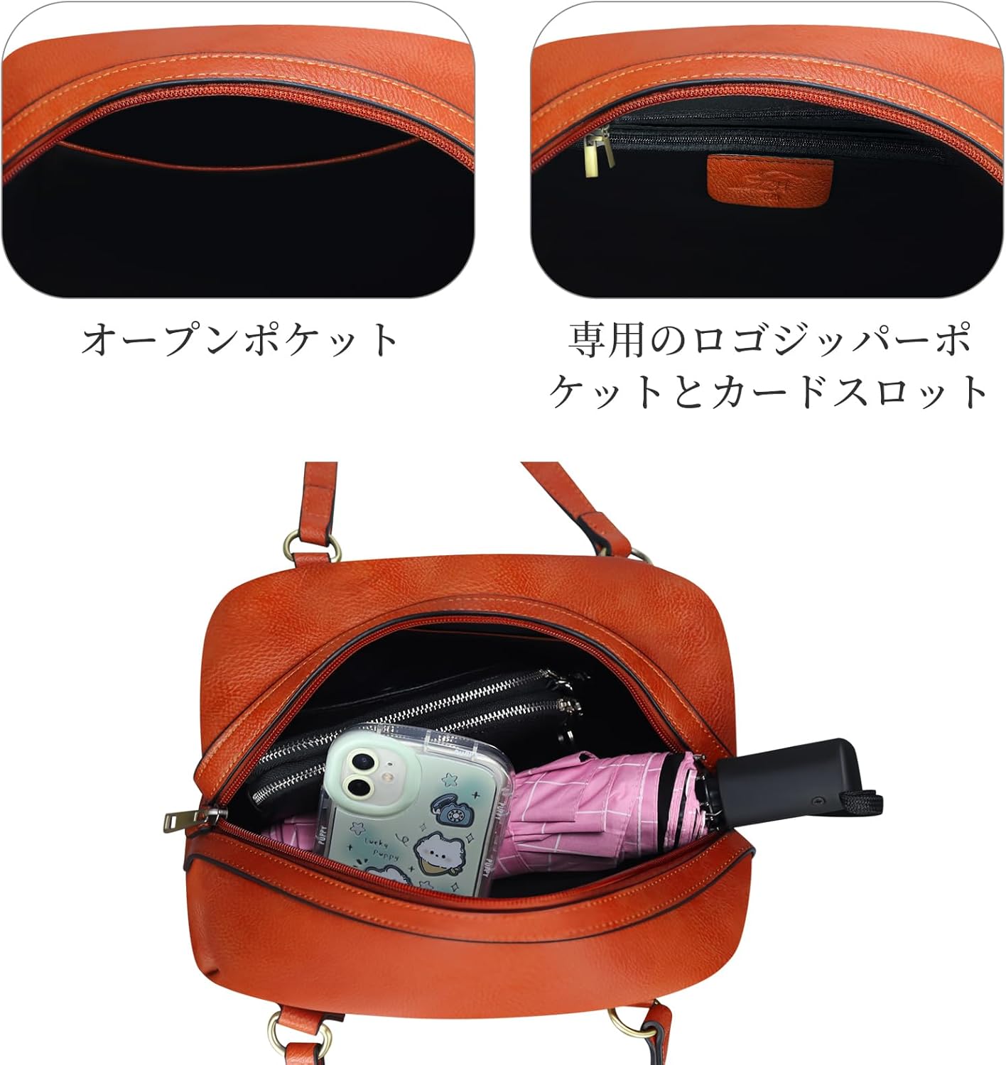 F.ZH Women's Mini Tote Bag Crossbody Handbag Lightweight Large Capacity Waterproof PU Leather Cute Fashionable Shoulder Bag Mother's Day Gift Present