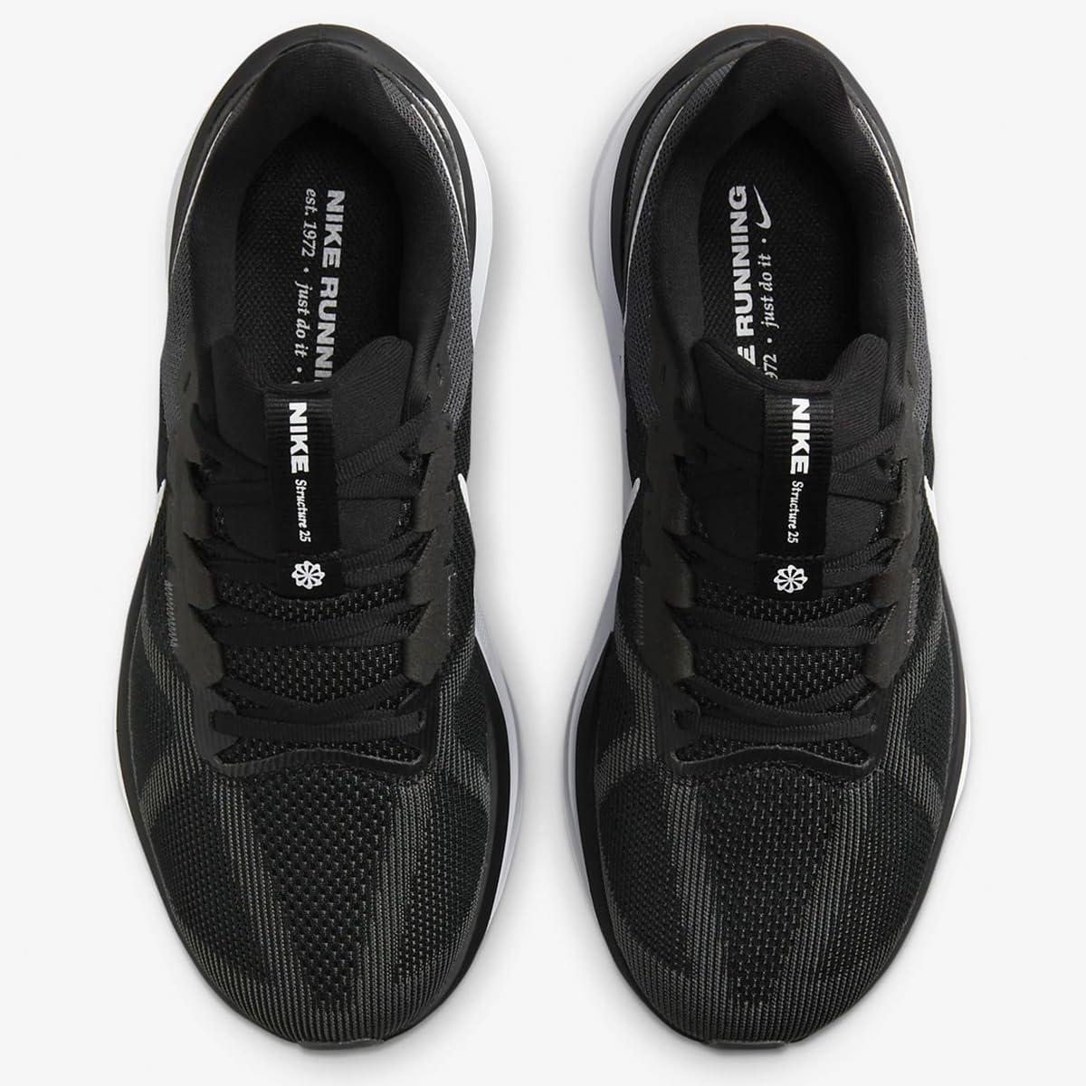 Nike dz3488-002 Structure 25 Black/Iron Gray/White Genuine Japanese Product 11.2 inches (28.5 cm)