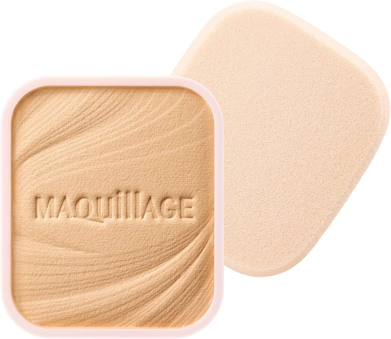 Maquillage Dramatic Powdery EX Foundation (Refill), Ochre 10, Case Set