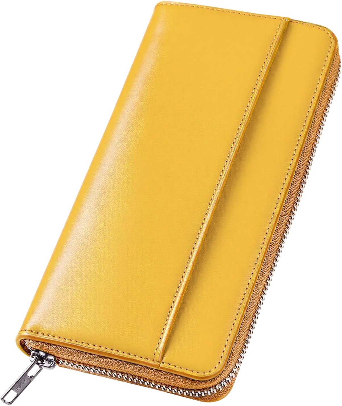 Wallet, Men's, Tochigi Leather, Long Wallet, Genuine Leather, Large Capacity, YKK Zipper, Made by Top Craftsmen, Women's Wallet, Cowhide Leather, Coin Purse, Compact, Simple, Plain, For Men