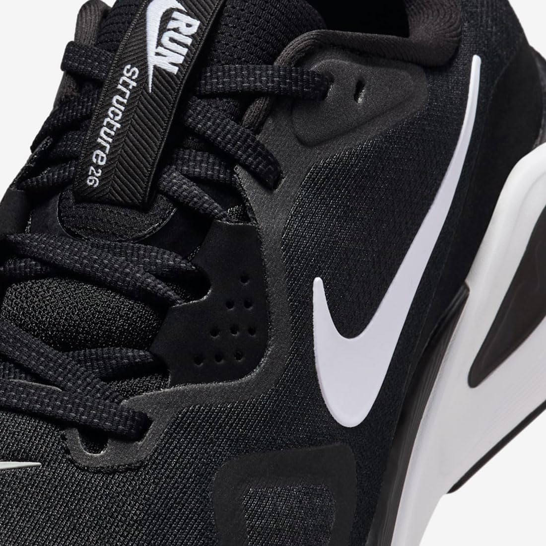 Nike HQ2589-001 Structure 26 W Black/Wolf Grey/Metallic Silver/White