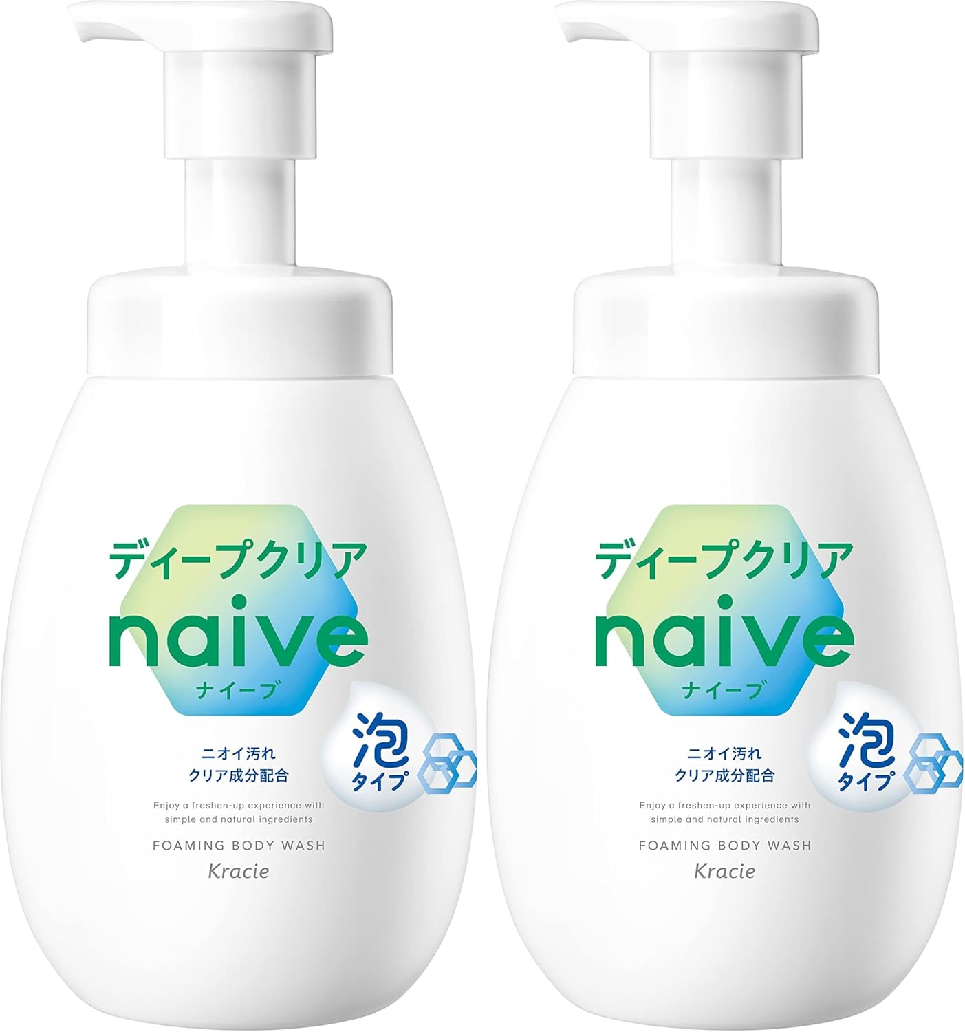 Nivea Foaming Body Soap 【Deep Clear】 Pump 600ml | Body Soap Body Wash Soap Bar Kids Baby Soap