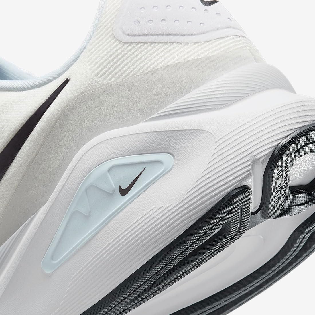 Nike Structure 26 Structure 25 White/Pure Platinum/Barely Bolt/Black HJ1102-100 10.8 inches (27.5 cm)