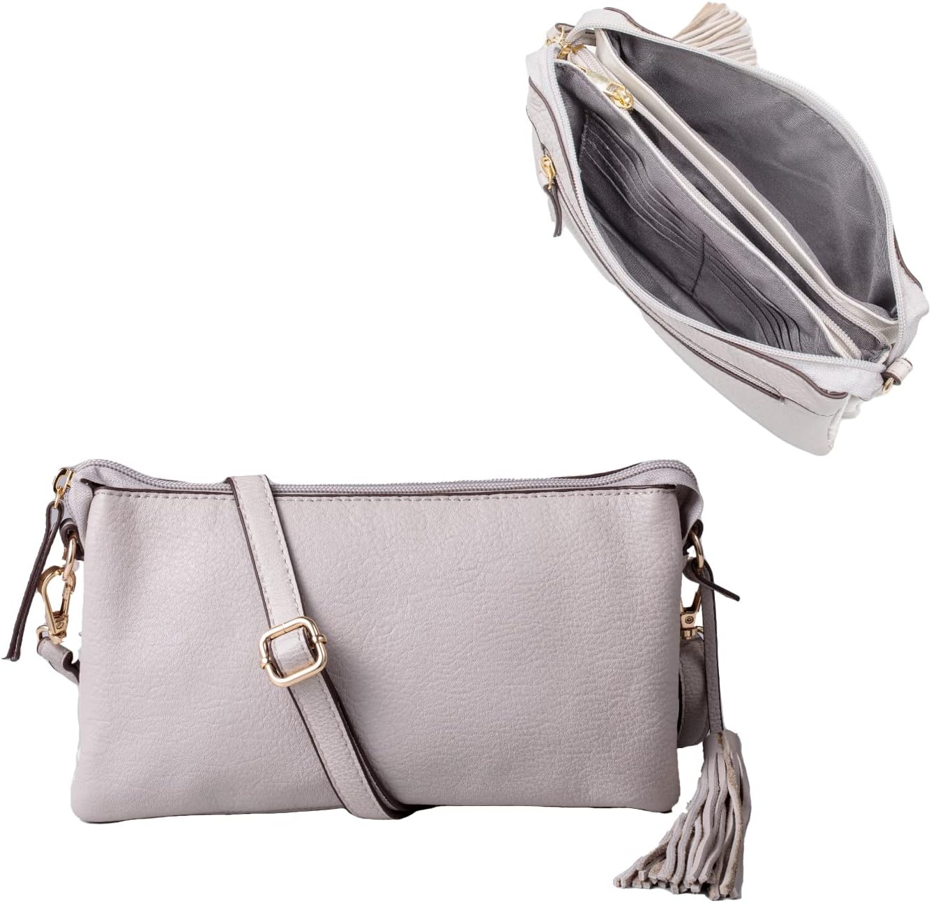 IMAI BAG Since 1977 QUAY 99366 Wallet Shoulder Wallet Bag, Genuine Leather, Women's Pouch, Cowhide Leather