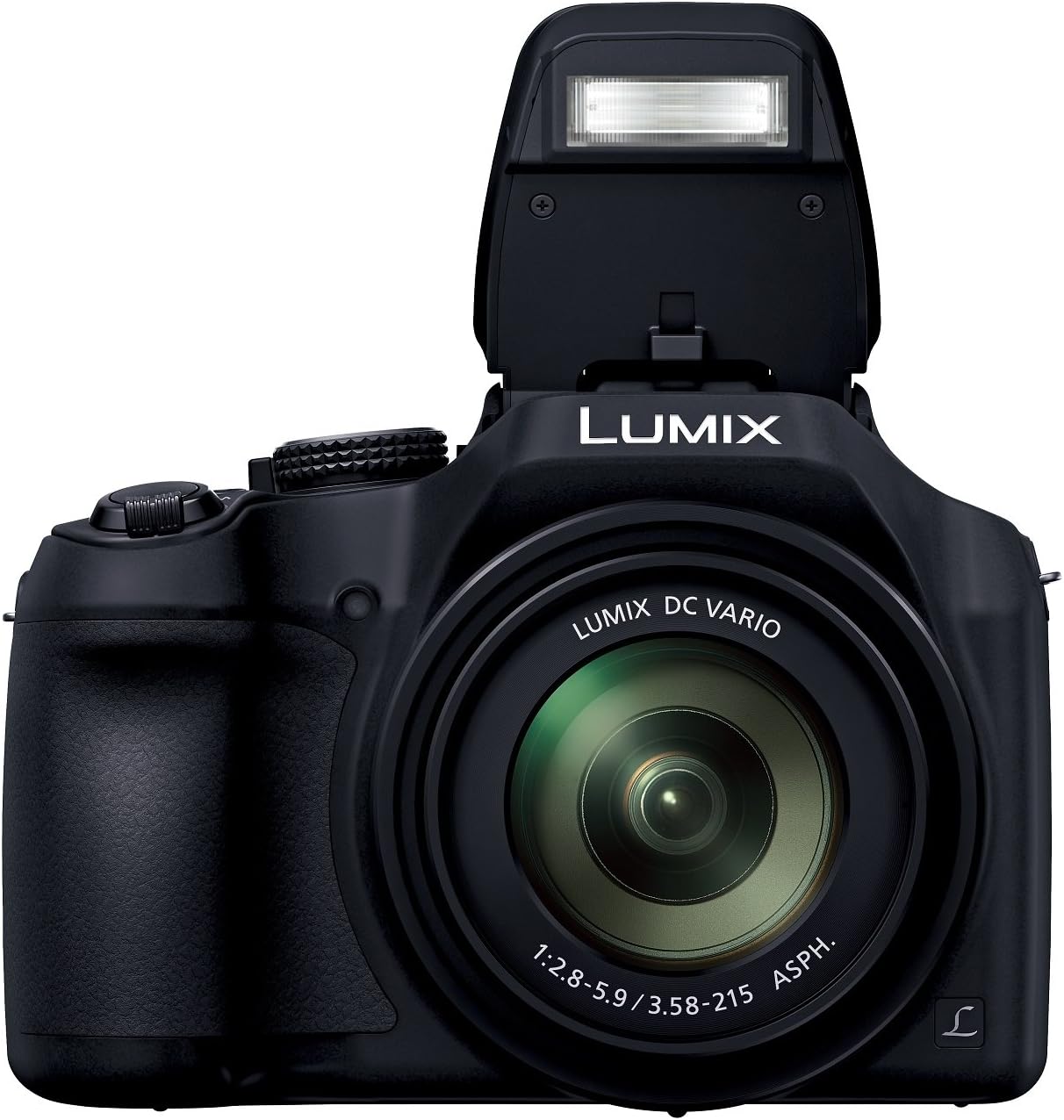 Refurbished Panasonic Lumix FZ85 Digital Camera, Black, DC-FZ85-K (Refurbished)