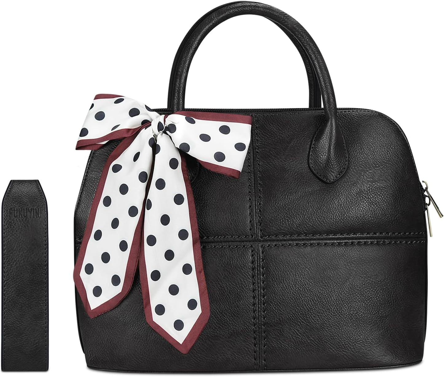 Fukuyin Women's Handbag, Tote Bag, Shoulder Bag, Small, Commuting, Handbag for Women, Hand-held Bag, Business, Popular, Length Adjustable, Gift, Christmas, Color Transition