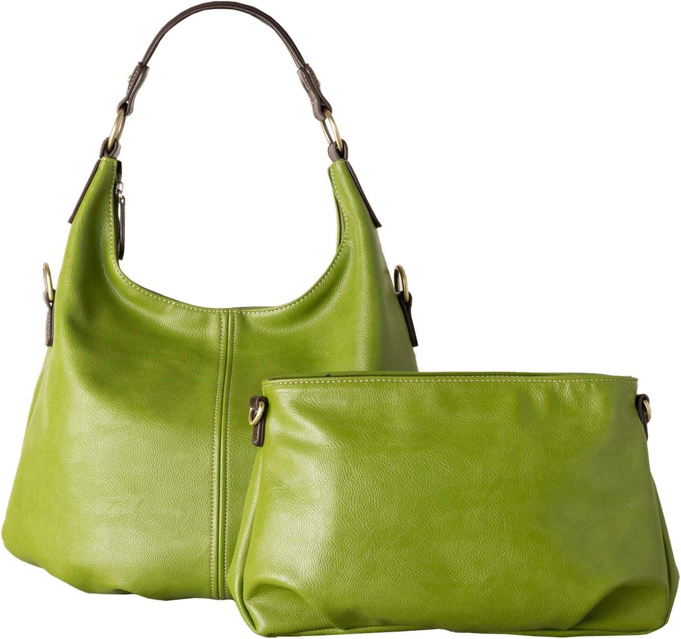 [QUAY] [Imai Bag] 3-way 2-way Synthetic Leather Handbag, Tote Bag, Shoulder Bag, Includes Pouch, Inner Bag, Simple, Bag, Lightweight, Large Capacity, Bag, Documents, Bag, Zipper, Women's, Present,