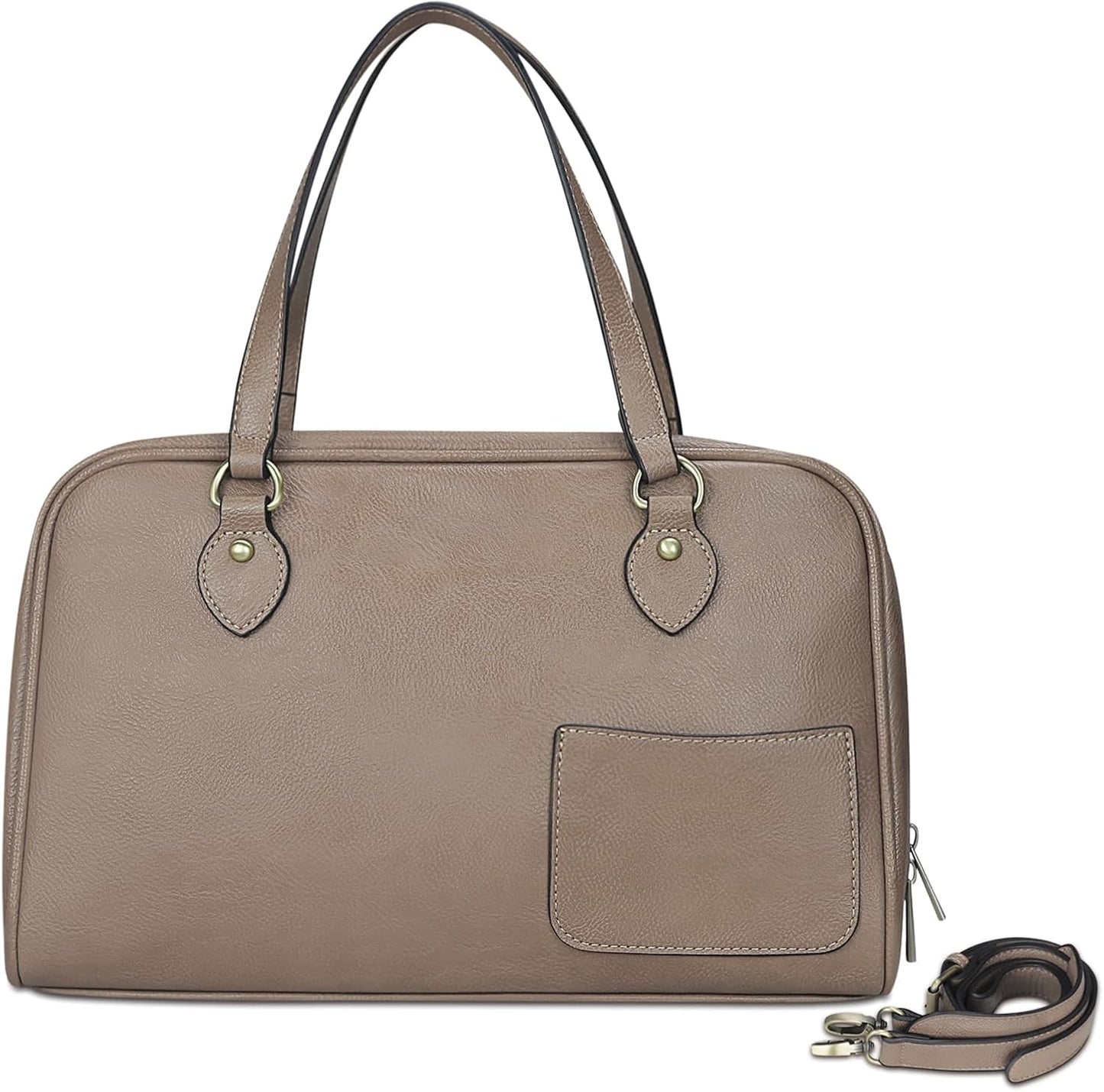 F.ZH Women's Handbag, Tote Bag, Horizontal Bag, Casual, Large, Large Capacity, Business, Soft, Handbag, Stylish, Popular, Shoulder