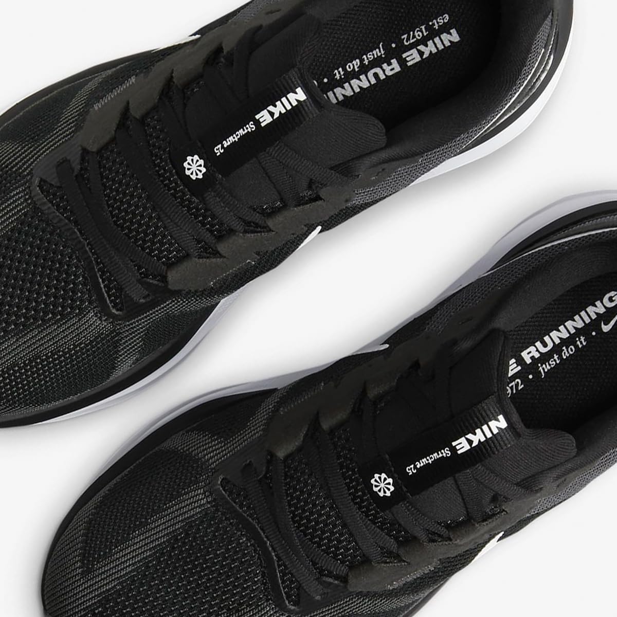 Nike dz3488-002 Structure 25 Black/Iron Gray/White Genuine Japanese Product 11.2 inches (28.5 cm)