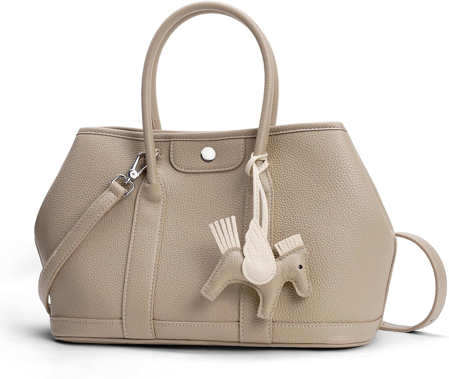 Women's Tote Bag, Handbag, Leather, Large Capacity, A4 Compatible, Lightweight, 2-Way, Shoulder Bag, Commuting, Office, Casual, Easy to Use, Fashionable, Popular, Soft, Business Bag, Shoulder