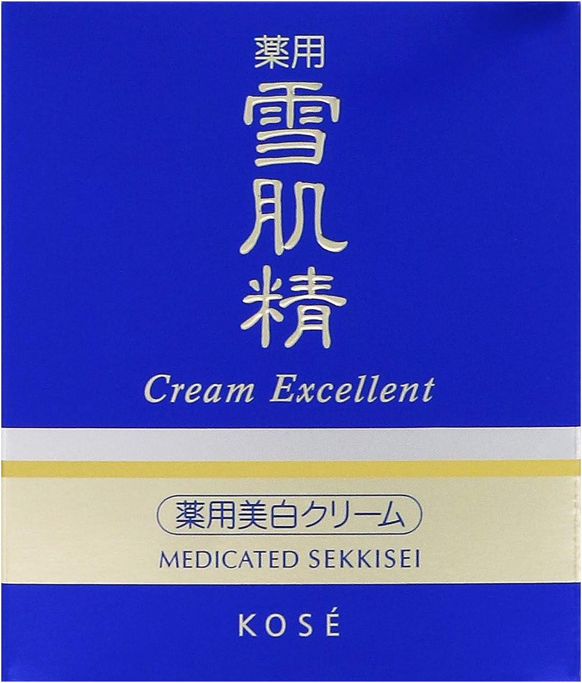 Kose Medicated Sekkisei Cream Excellent 1.8 oz (50 g) (x1)