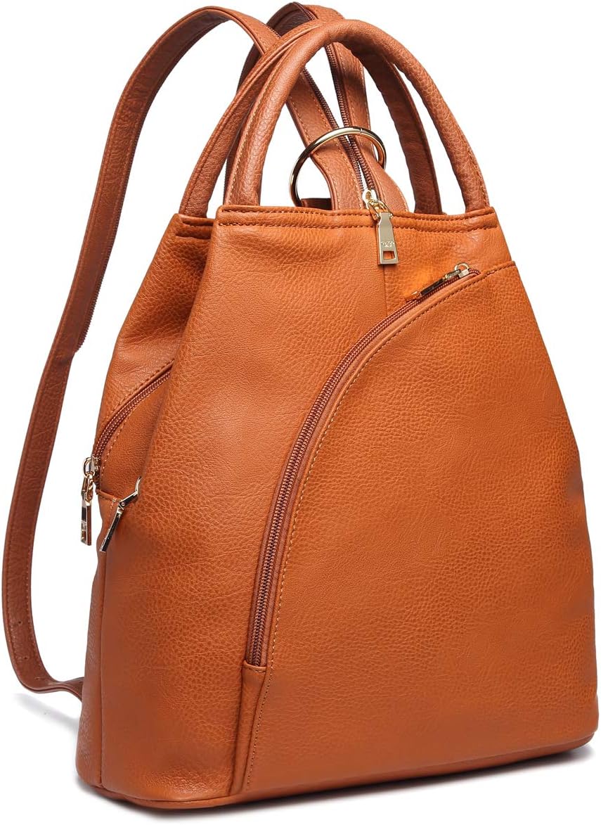 Guscio Basic 120406 Leather-like 3-Way Bag, Backpack x Shoulder Bag x Handbag, Women's, Stylish, Multifunctional