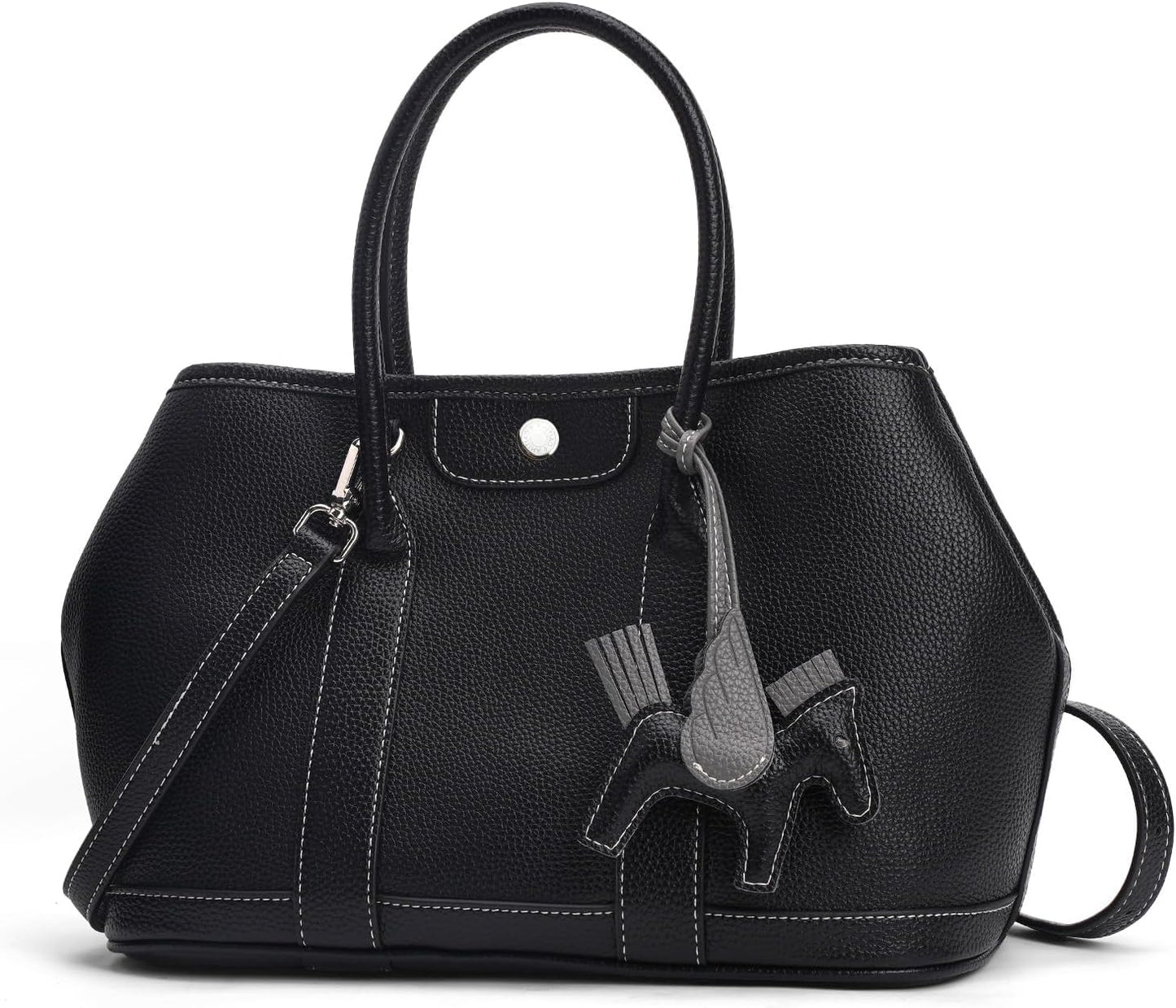 Women's Tote Bag, Handbag, Leather, Large Capacity, A4 Compatible, Lightweight, 2-Way, Shoulder Bag, Commuting, Office, Casual, Easy to Use, Fashionable, Popular, Soft, Business Bag, Shoulder