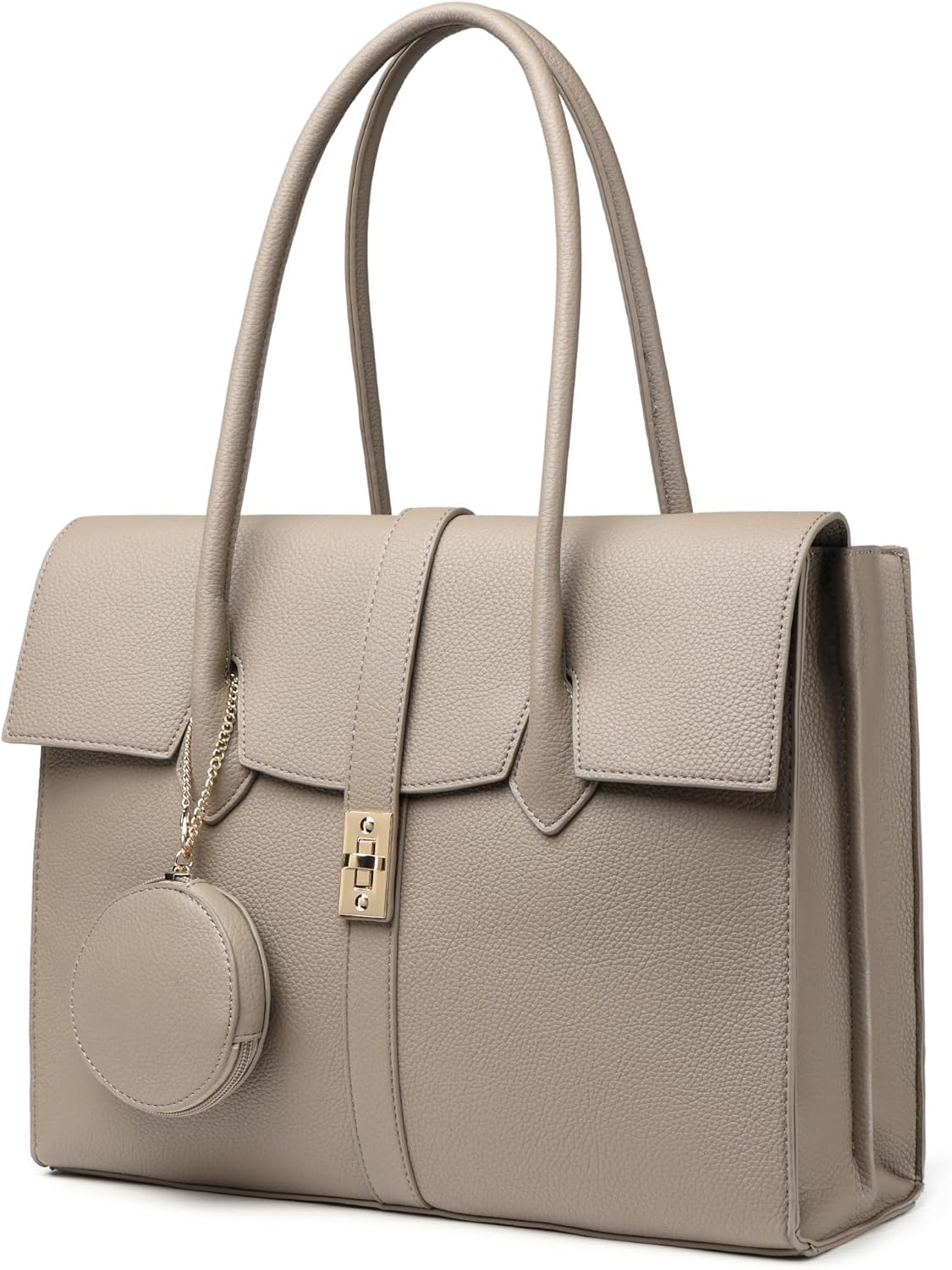 Gusio Italy 170994 Women's Tote Bag, A4 & PC Storage, Elegance, On-Off, PU Leather, Fashion, Recruitment, Commuting, Business, Women’s