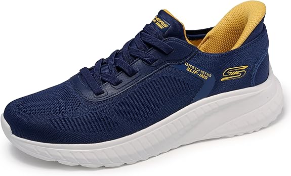Skechers Hands Free Slip-ins Squad Chaos Solid Step Men's Sneakers Boots