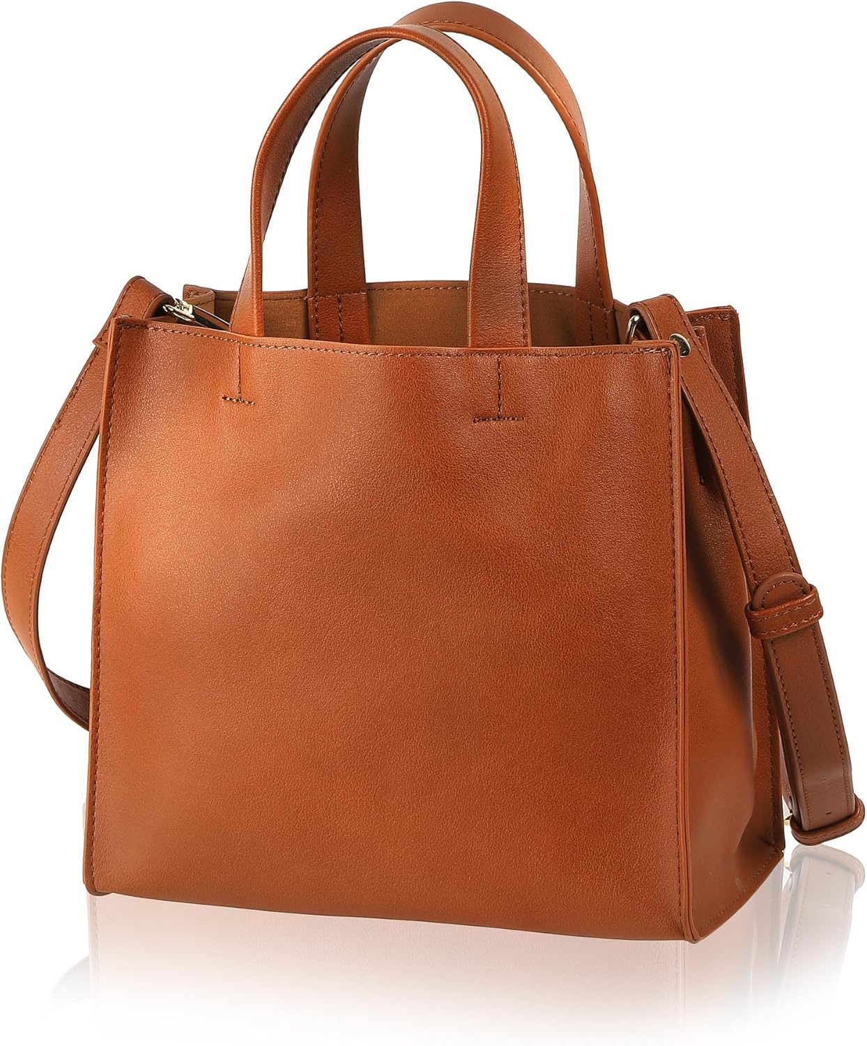 MURA Women's Mini Tote Bag, Small, Square, Lightweight