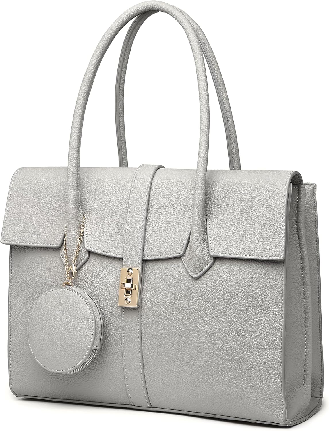 Gusio Italy 170994 Women's Tote Bag, A4 & PC Storage, Elegance, On-Off, PU Leather, Fashion, Recruitment, Commuting, Business, Women’s