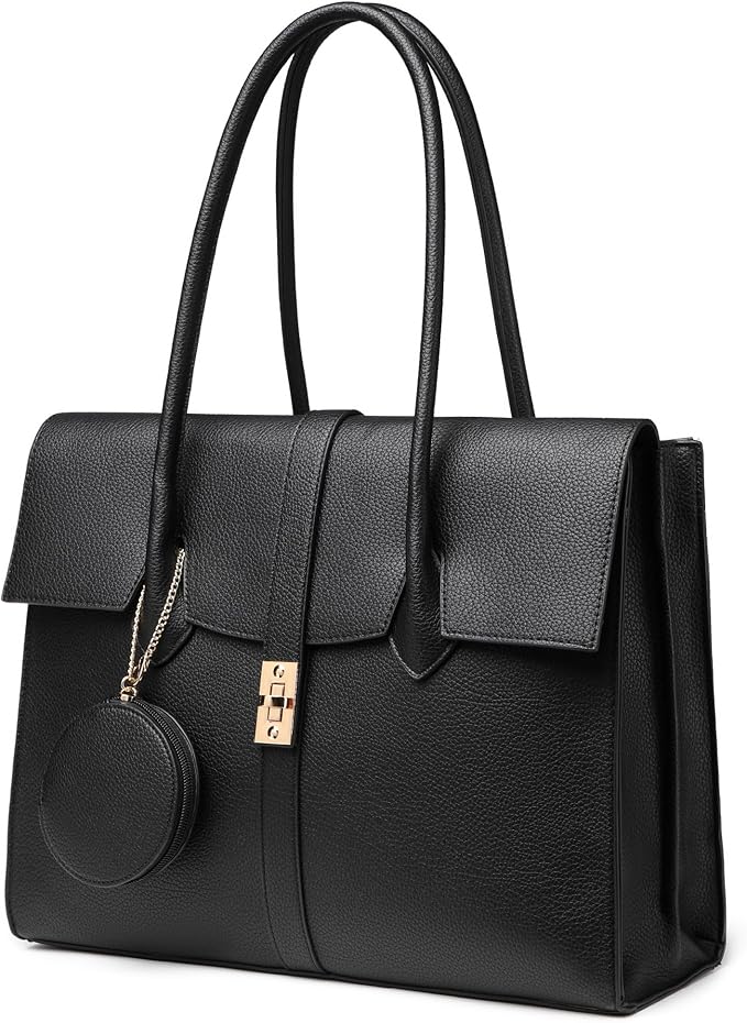 Gusio Italy 170994 Women's Tote Bag, A4 & PC Storage, Elegance, On-Off, PU Leather, Fashion, Recruitment, Commuting, Business, Women’s