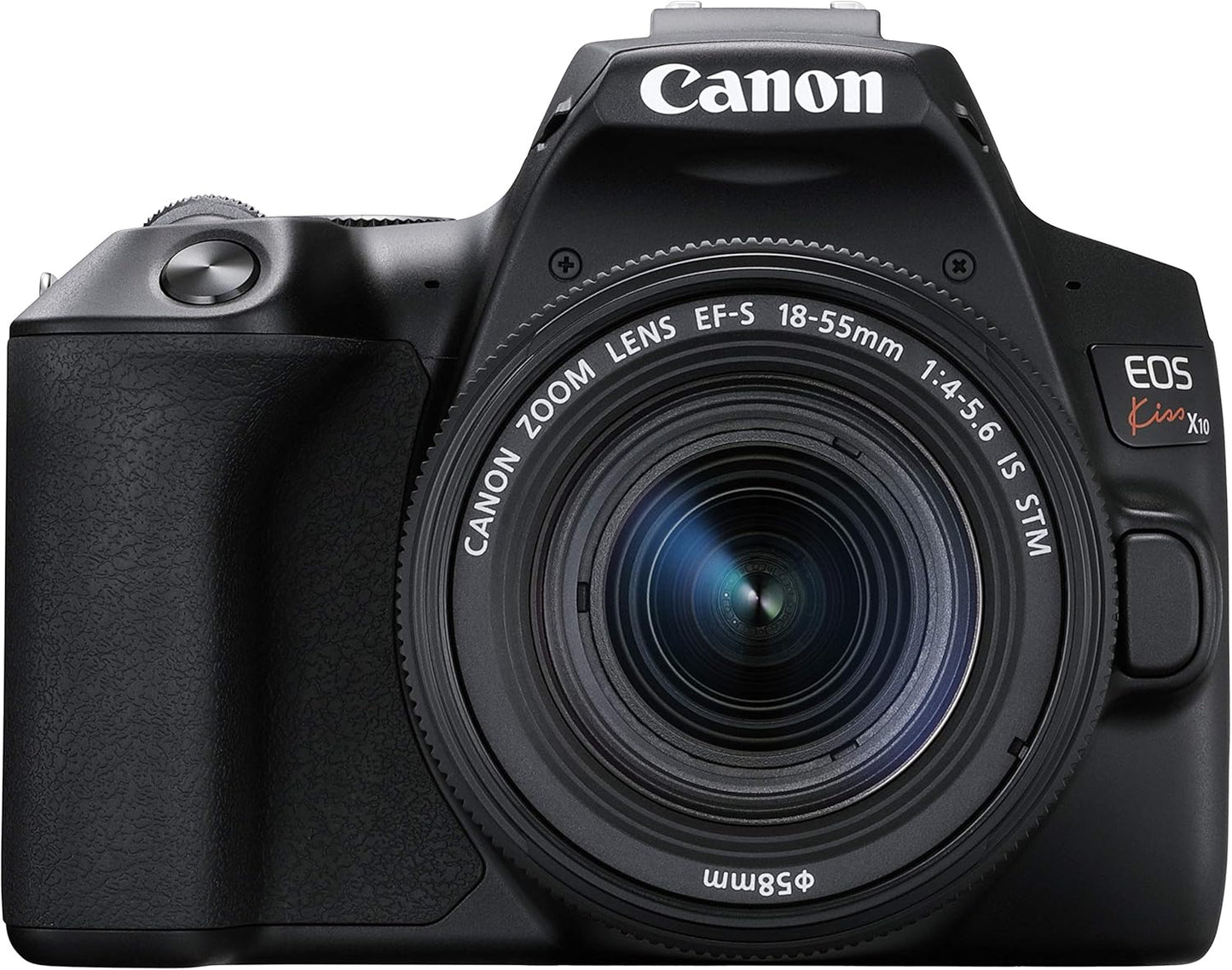 [Refurbished] Canon EOS Kiss X10 Digital SLR Camera Standard Zoom Kit, Black KISSX10BK-1855ISSTMLK