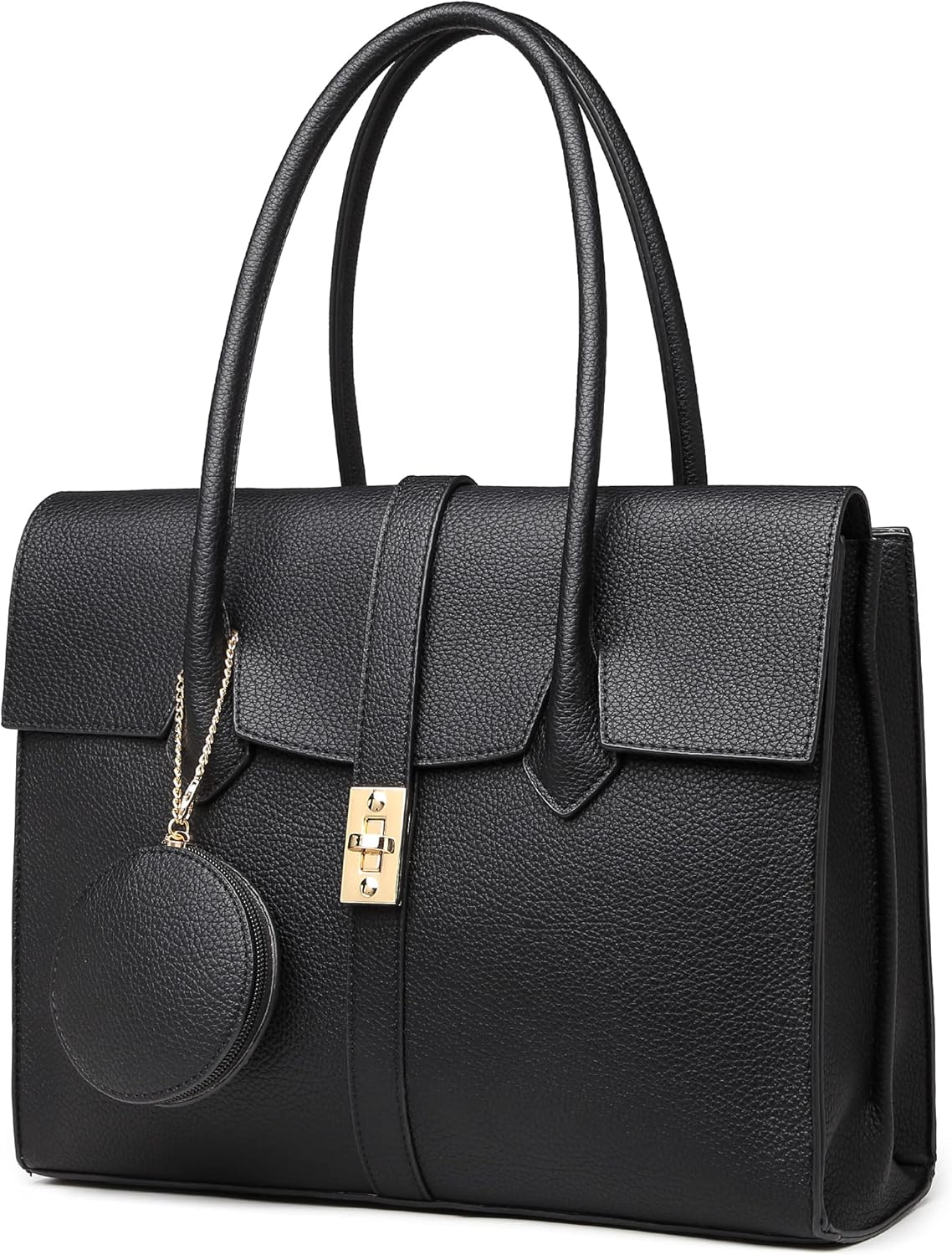 Gusio Italy 170994 Women's Tote Bag, A4 & PC Storage, Elegance, On-Off, PU Leather, Fashion, Recruitment, Commuting, Business, Women’s
