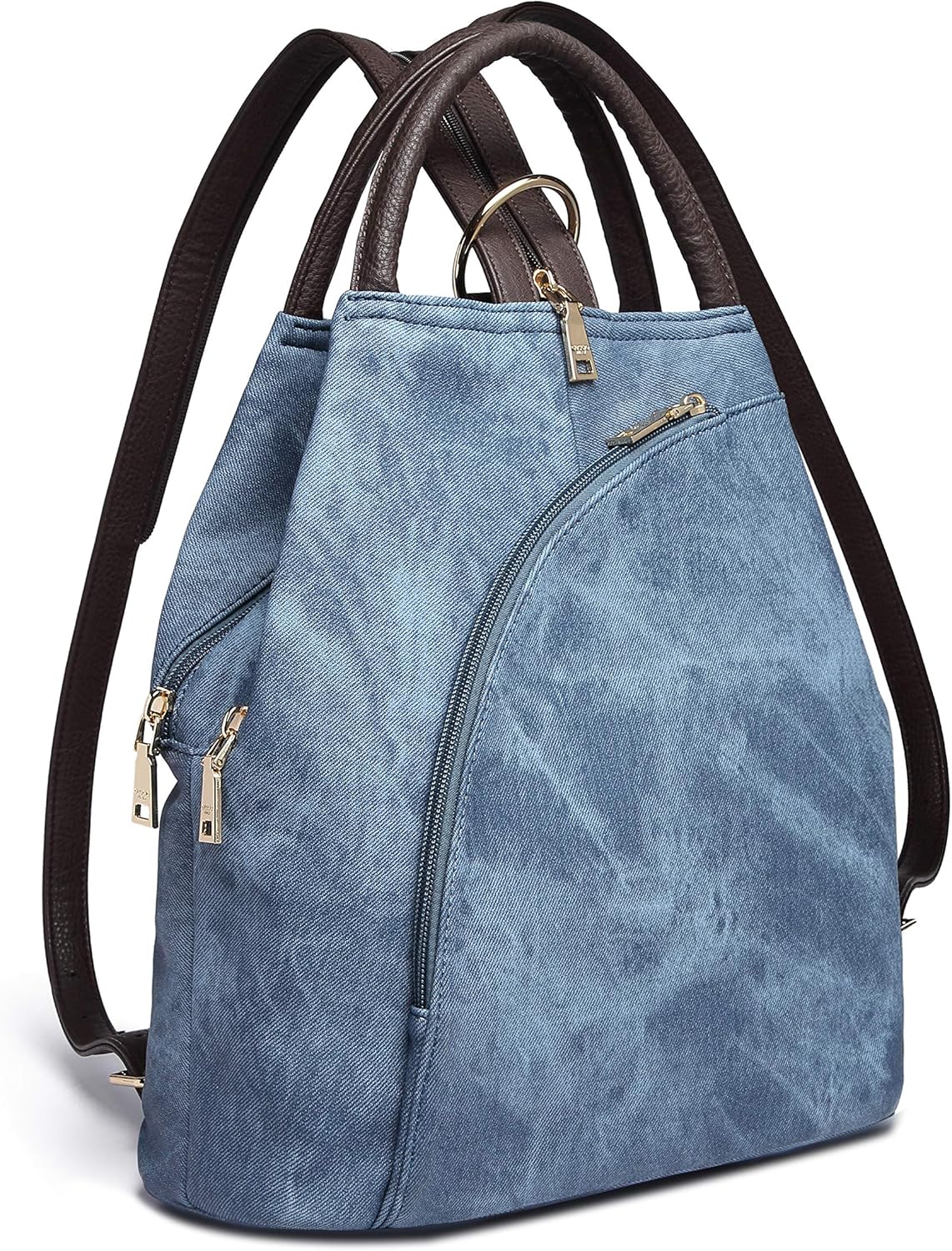 Guscio Basic 120406 Leather-like 3-Way Bag, Backpack x Shoulder Bag x Handbag, Women's, Stylish, Multifunctional