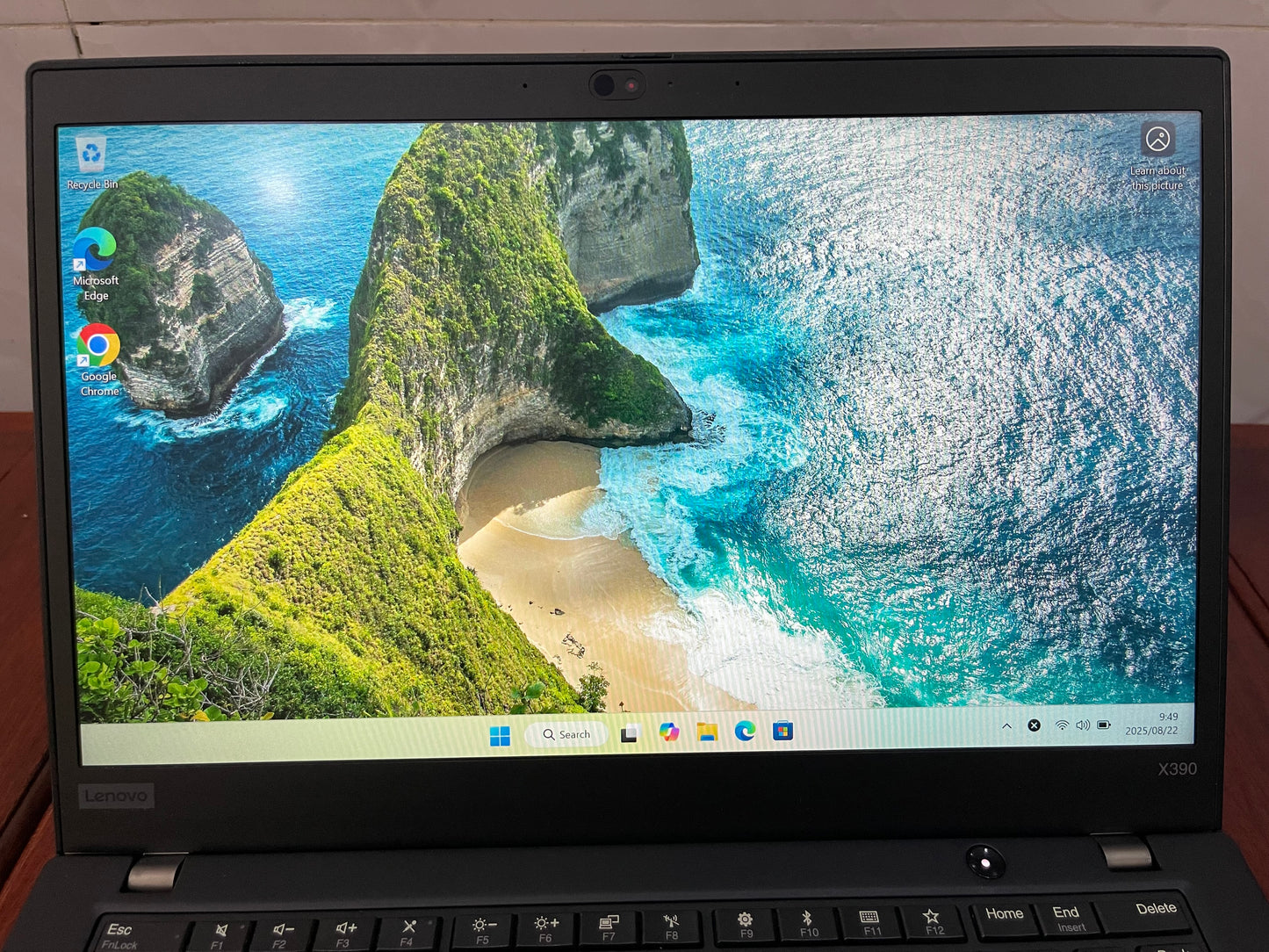 Lenovo X390 ជំនាន់ទី8 Won 11 License