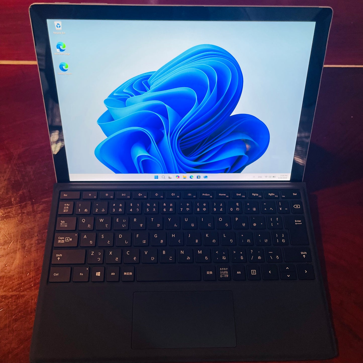Microsoft Surface Pro 7 + Genuine Keyboard