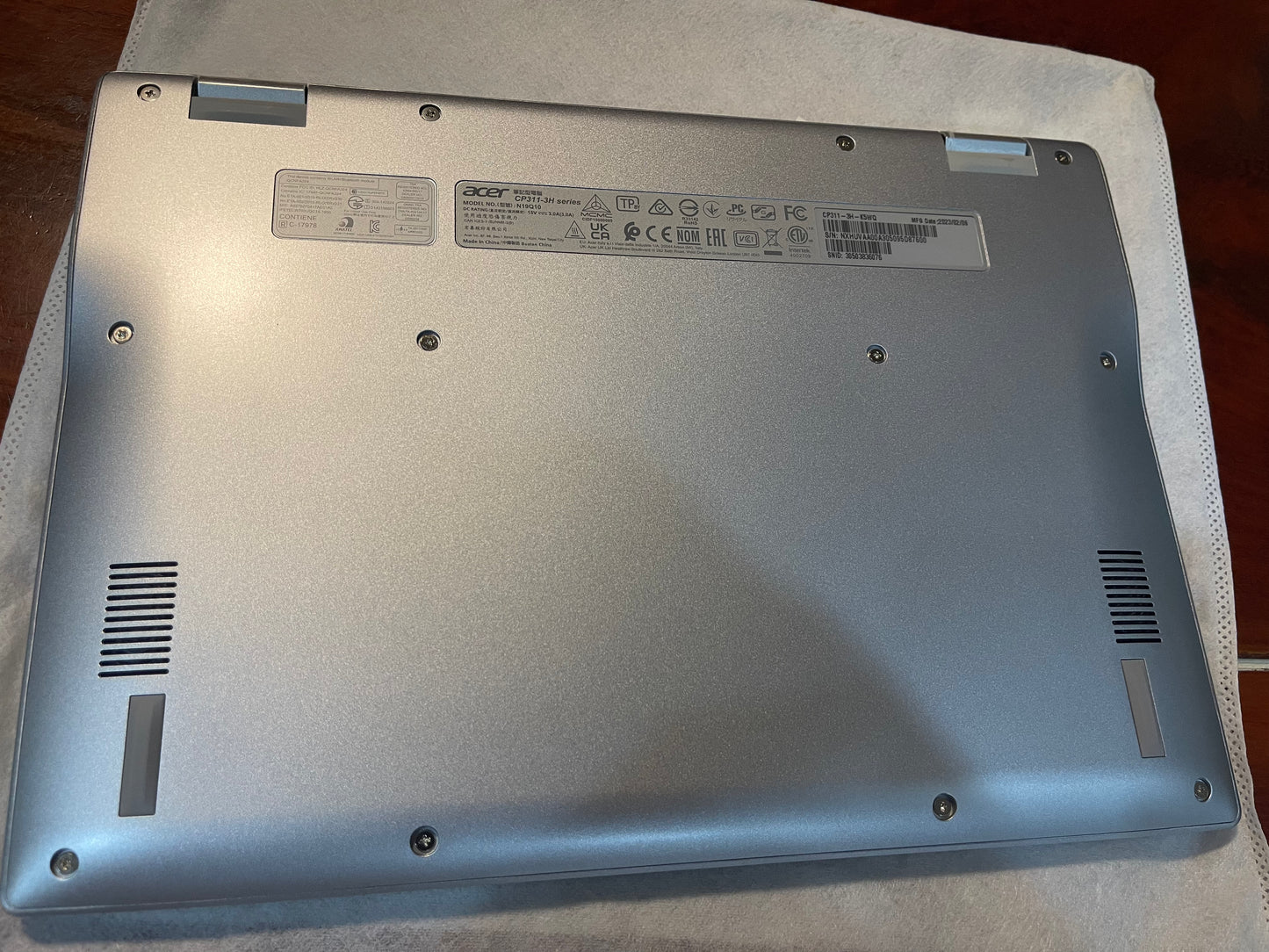 Acer Chromebook spin 311 2in1