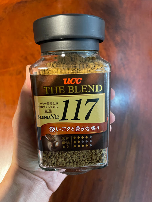 UCC The Blend 117 Bottles, 2.5 oz (70g) (Instant Coffee)