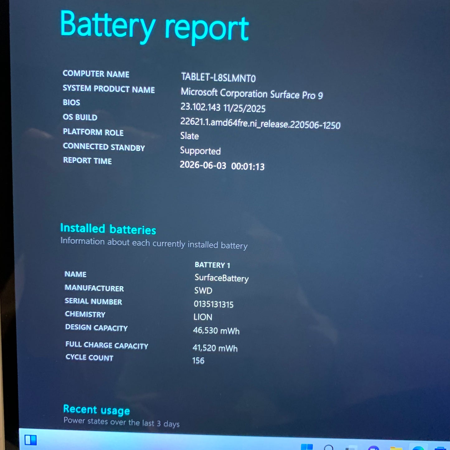 Microsoft Surface Pro 9