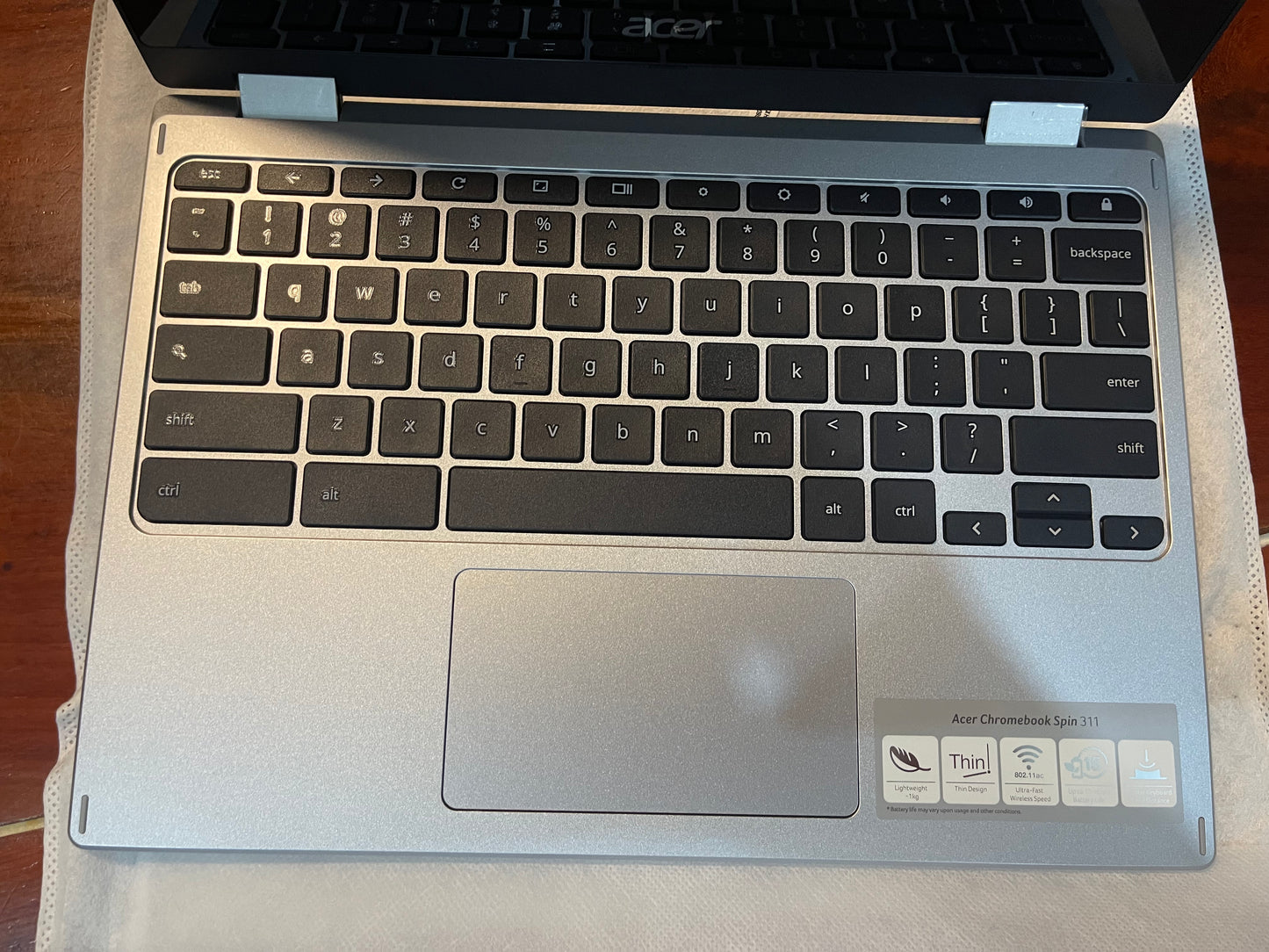 Acer Chromebook spin 311 2in1